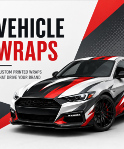 Custom Printed Vehicle Wrap Film