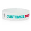 Custom Full-Color Tyvek Wristbands custom printing example