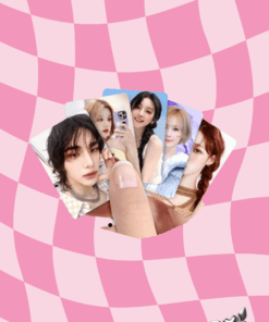 Custom Mini K-Pop Photocards custom artist merchandise printing example