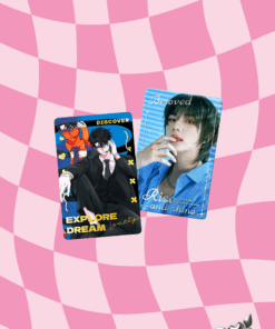 Custom Foil-Stamped Concert Photocards custom artist merchandise printing example