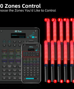 38 cm App LED Stick Kit — 200 Sticks + Transmitter