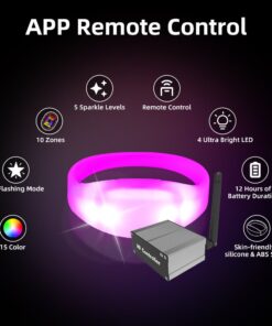 App LED Wristband Kits — 50 / 100 / 550 Wristbands + Transmitter