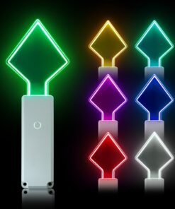 Synchronized RF Acrylic LED Light Sticks — GFE005