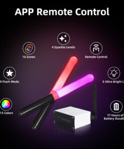 30 cm App LED Stick Kit — 200 Sticks + Transmitter