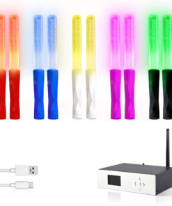 Rechargeable LED Stick Kit — 500 Sticks + App/DMX Transmitter