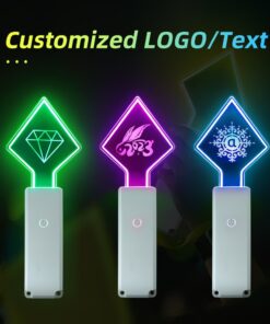 Synchronized RF Acrylic LED Light Sticks — GFE005