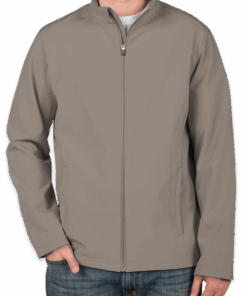Custom Team 365 Soft Shell Jacket – Embroidered in Sport Graphite — undecorated garment