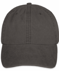 Custom Adams Pigment Dyed Hat – Embroidered in Black — undecorated garment