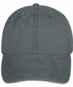 Custom Adams Pigment Dyed Hat – Embroidered in Navy — undecorated garment