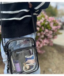 Custom Clear Concert Sling Bags - real product example