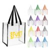 Custom Clear Concert Tote Bags - real product example