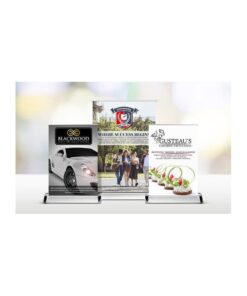 Custom Tabletop Retractable Concert Banner product example