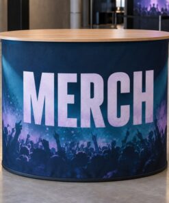 Custom Fabric Merch Counter Display product example
