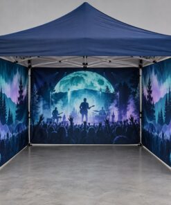 Custom Concert Canopy Wall Graphics product example
