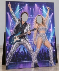 Custom Concert Face-in-Hole Photo Boards product example