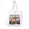 Custom Printed Canvas Fan Tote Bags - real product example