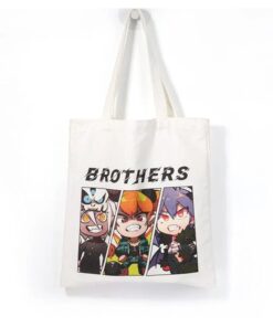 Custom Printed Canvas Fan Tote Bags - real product example