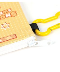 Custom Printed Fan Zipper Pouches - real product example