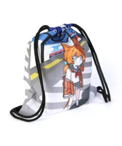 Custom Full-Color Fan Drawstring Backpacks - real product example