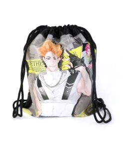 Custom Full-Color Fan Drawstring Backpacks - real product example