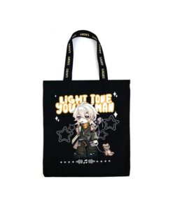 Custom Strap Canvas Fan Tote Bags - real product example