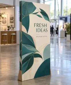 Custom Double-Sided Cardboard Totem Displays - example customer design