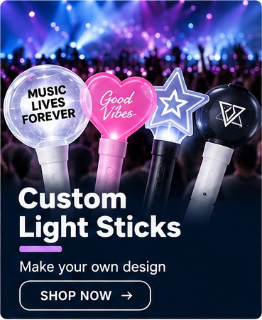 Custom Light Sticks â€” custom concert LED merchandise