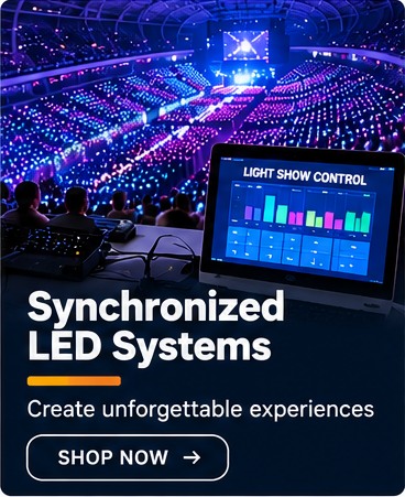 Synchronized LED Systems â€” custom concert LED merchandise