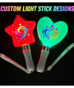 Custom Shaped Acrylic LED Light Stick product image
