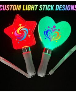 Custom Heart LED Light Stick custom light stick