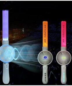 Custom USB Rechargeable LED Fan Light Stick custom light stick