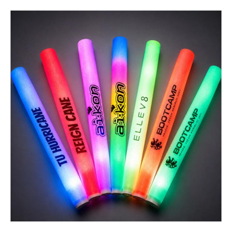 Custom LED Foam Sticks – Any Color & Design