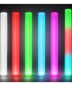 Custom 16-inch Single-Color LED Foam Sticks illustrative product photo