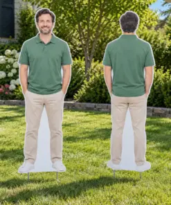 Custom Double-Sided Outdoor Photo Cutouts - sample custom photo design
