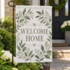 Custom Printed Garden Flags shown with an original sample design