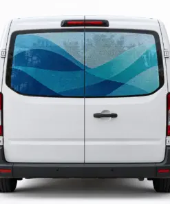 Custom Perforated Vehicle Window Graphics