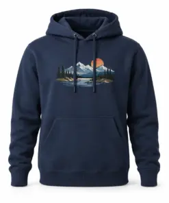 Custom Full-Color Pullover Hoodies - example custom printing