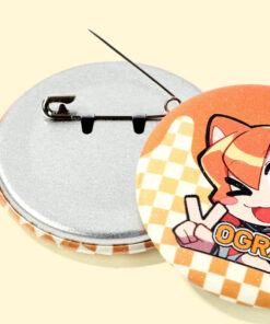 Custom Round Button Badges actual product photo