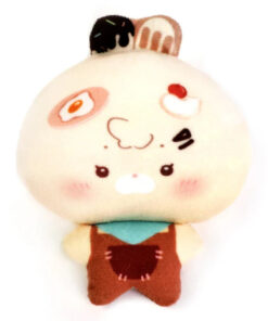 Custom 10 cm Plush Doll Keychains actual product photo