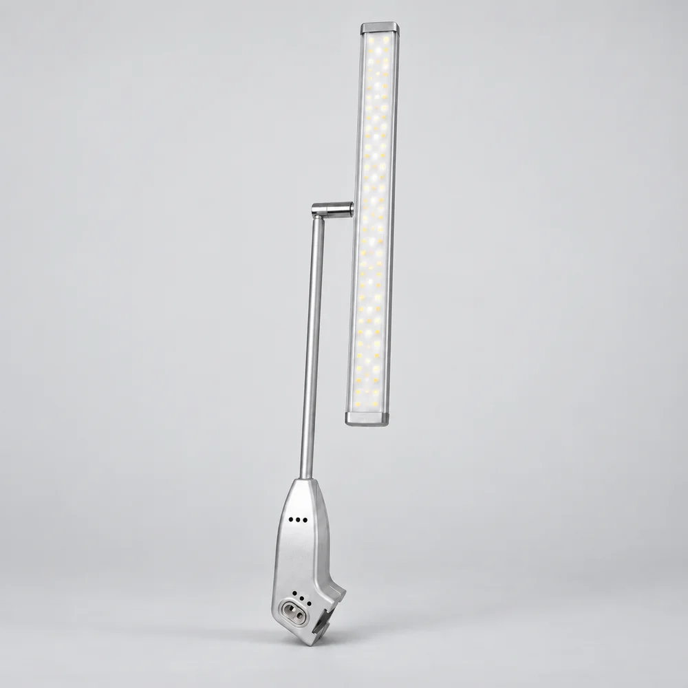 Clip-On LED Display Lights showing an example custom design