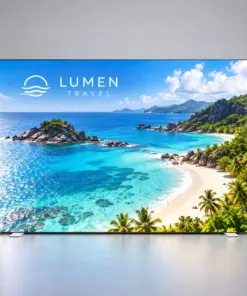 Custom 10ft SEG LED Lightbox Displays showing an example custom design