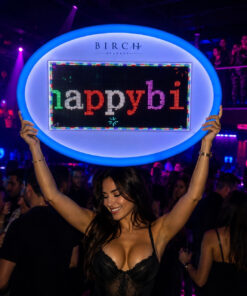 Custom Oval LED Marquee Message Board - Product view 1