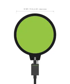 Custom 14-inch Quick-Change Round LED Fan Sign - Product view 3