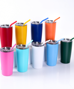 Custom Classic Fan Vacuum Tumbler - 20 oz - Laser Engraved