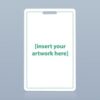 Custom NTAG213 NFC Event Badge Cards custom printing example