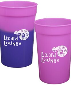 Custom Color Changing Fan Cup - 22 oz - sample printed design