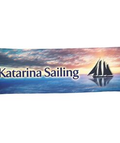 Custom Full Color Fan Cooling Towel - sample printed design