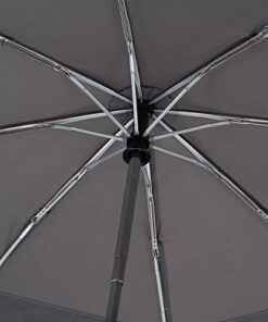 Custom Fan Logo Folding Umbrella - 46 inch Arc - sample printed design