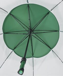 Custom Large Outdoor Fan Umbrella - 62 inch Arc - sample printed design