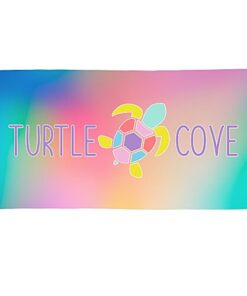 Custom Fan Photo Beach Towel - sample printed design